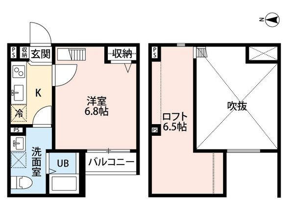 Joelle 新今里の物件間取画像